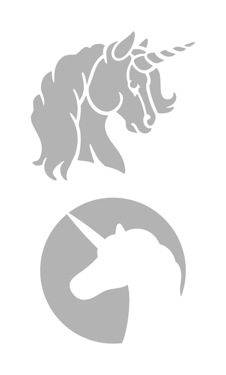 Unicorn Stencils Free 14 Free PDF Printables Printablee