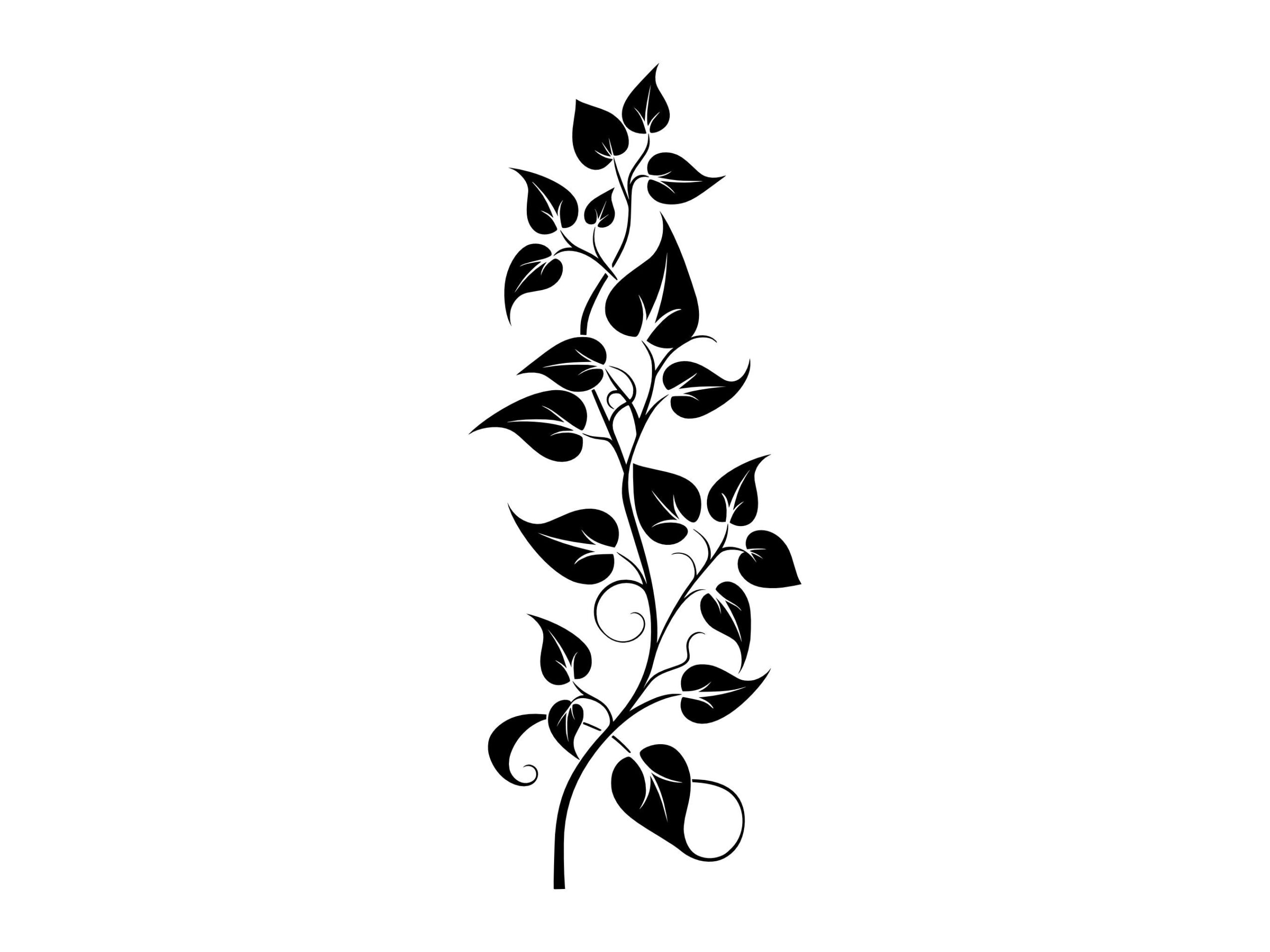 Free Printable Ivy Stencils