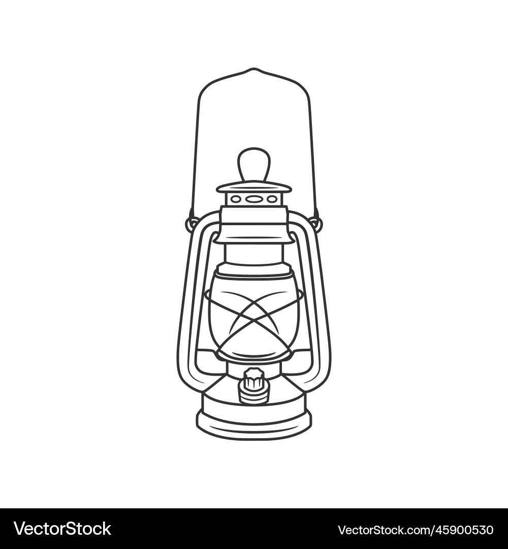 Free Printable Gas Camping Lantern Stencils