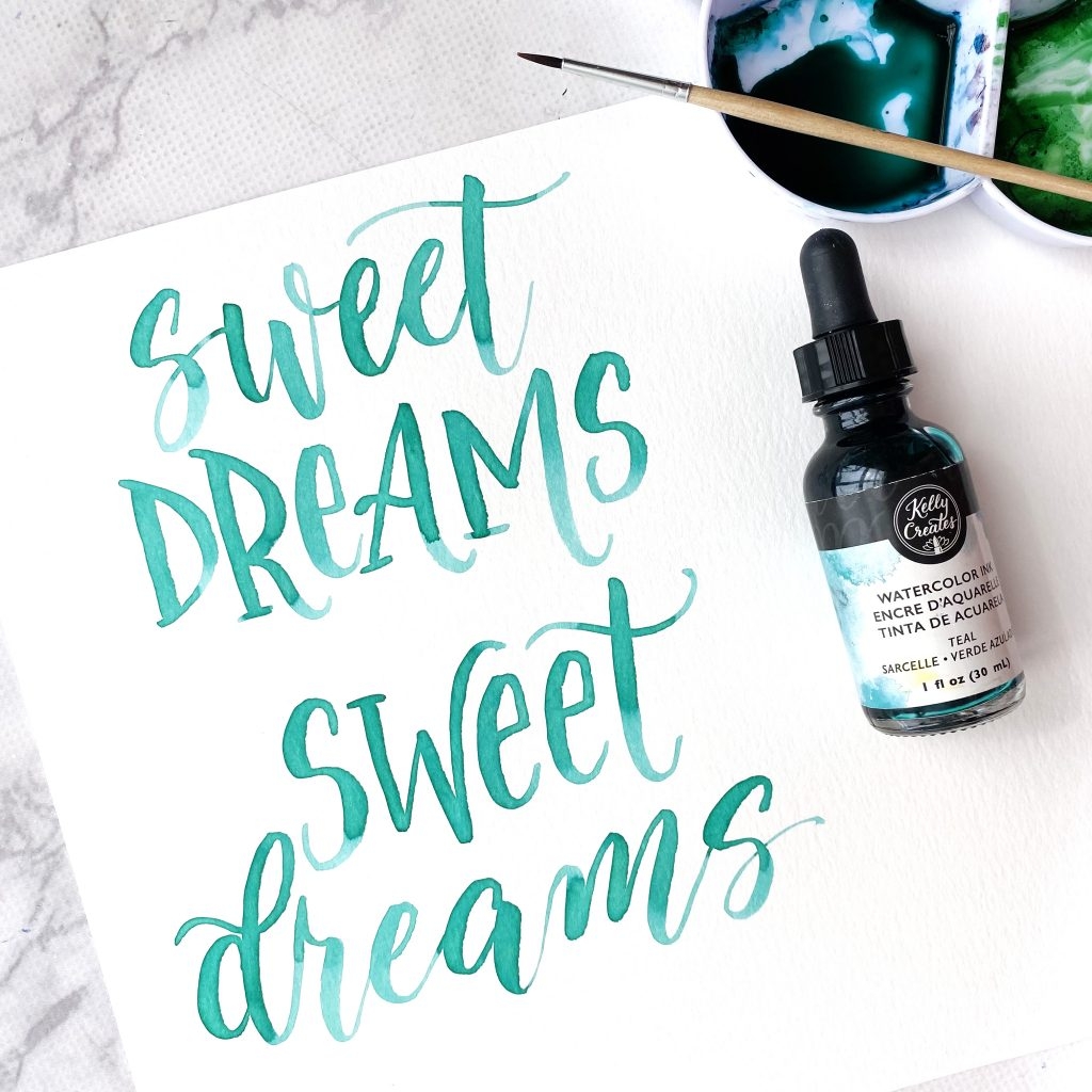 Watercolour Wednesday Sweet Dreams Free Printable Kelly Creates