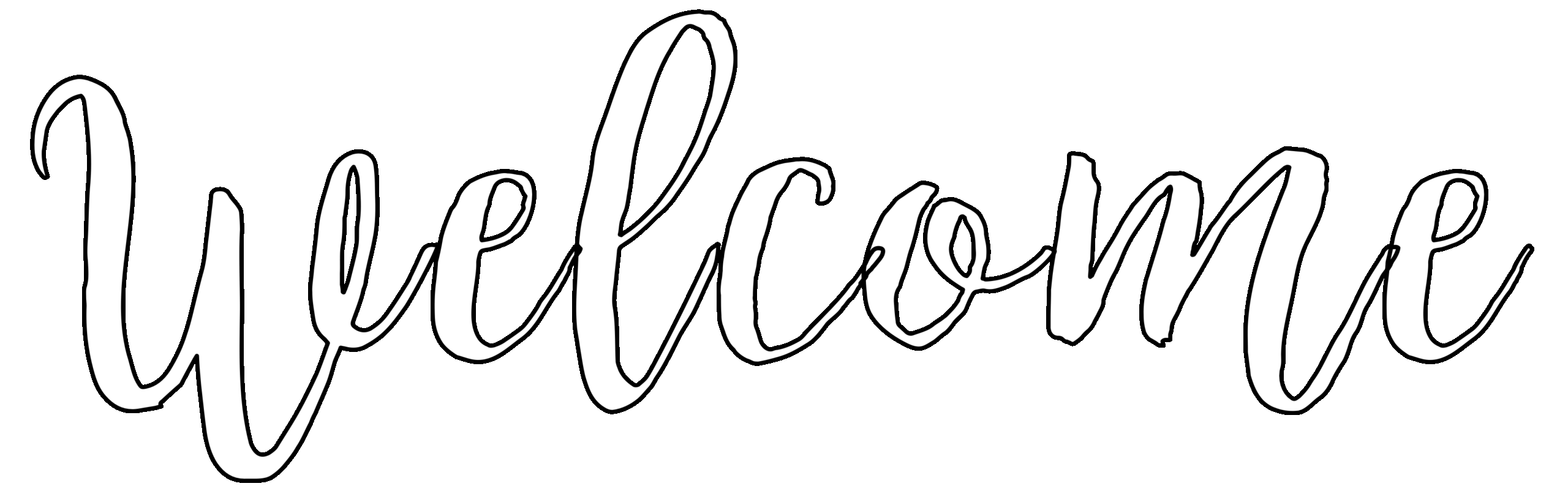 Welcome Stencil Printable Free Worksheets Library