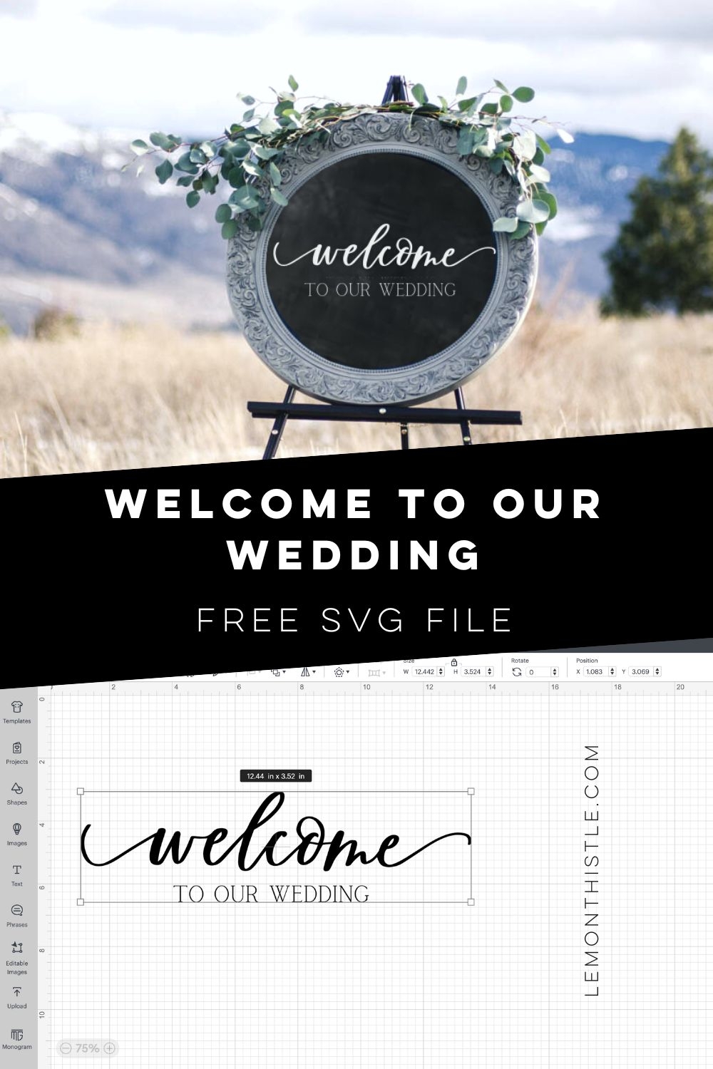 Free Printable Wedding Stencils Templates
