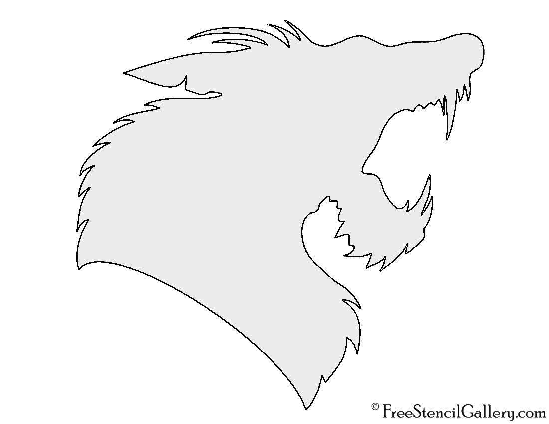Free Printable Werewolf Pumpkin Stencils