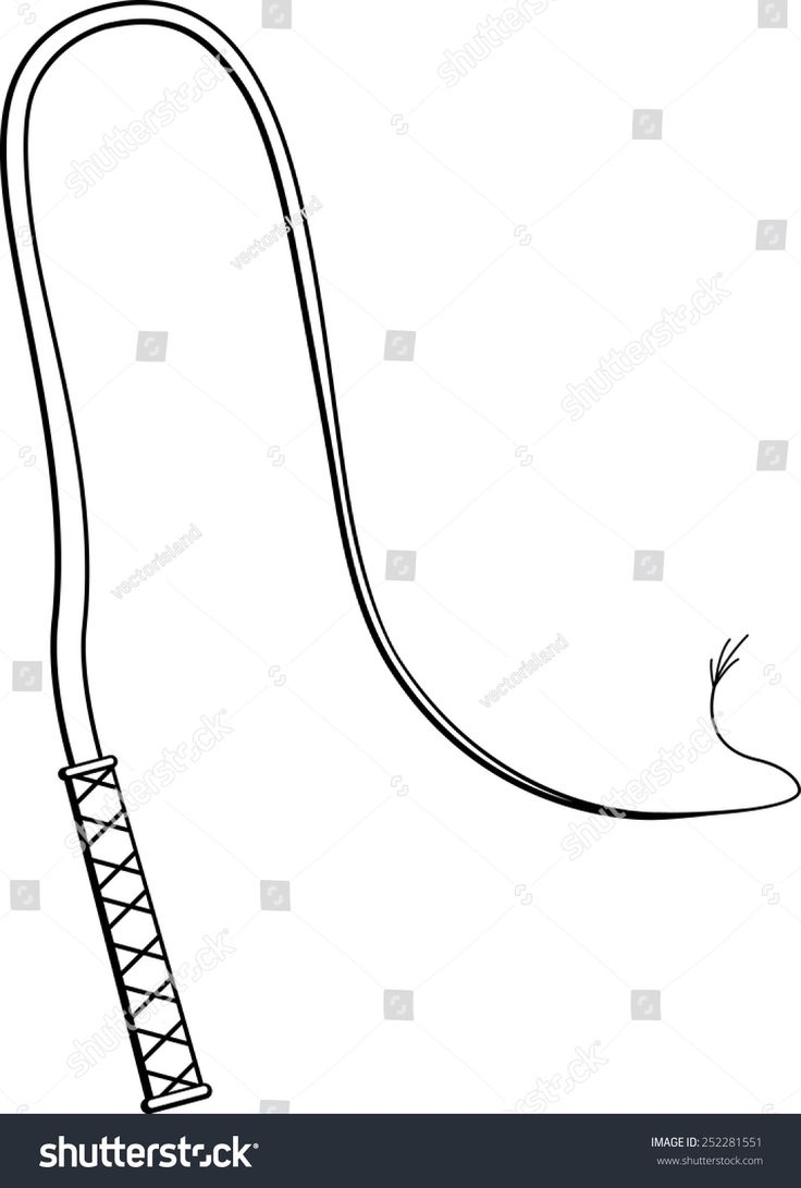 Whip Stock Vector Royalty Free 252281551 Shutterstock