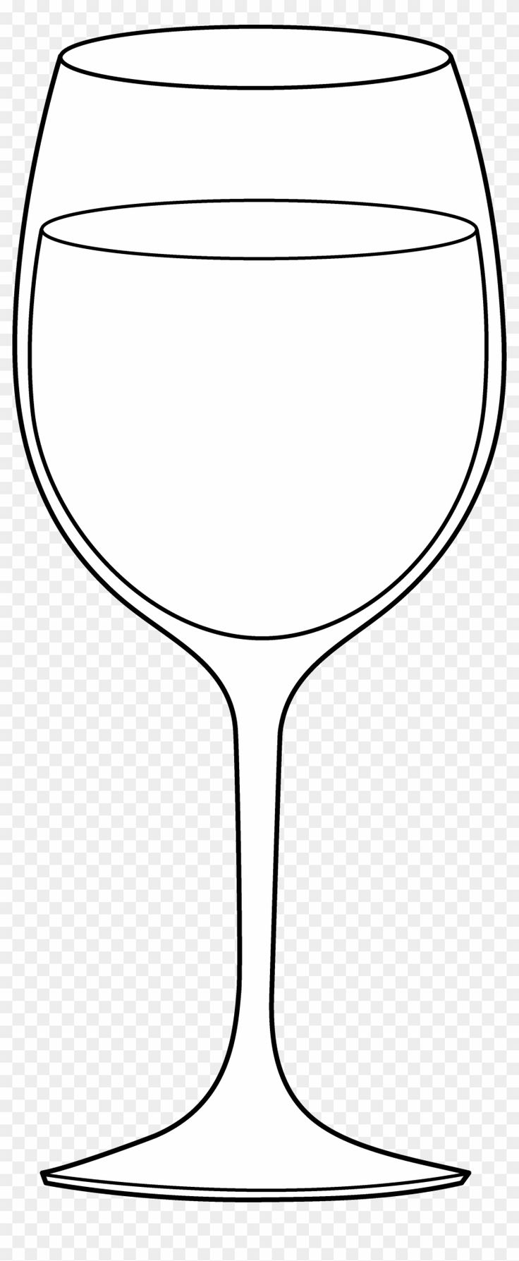 Wine Glass Download Wine Clip Art Free Clipart Of Glasses White Wine Glass Clipart HD Png Download 2565x6112 PngFind