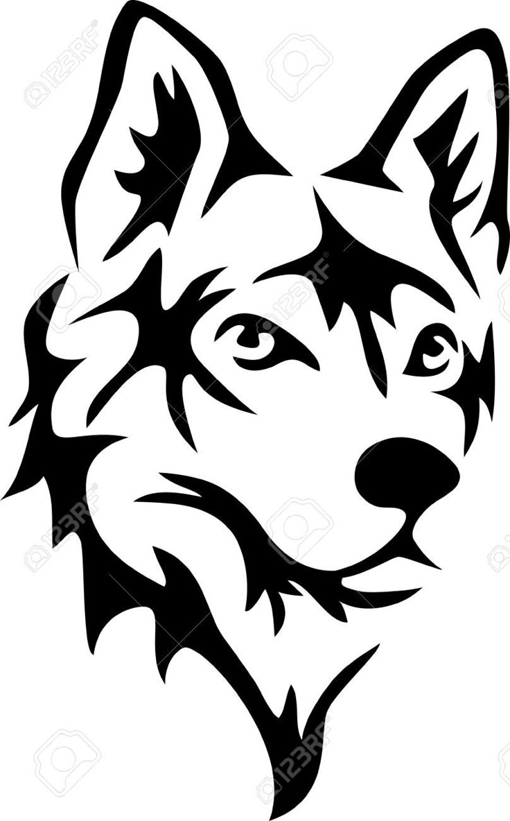 Wolf Face Silhouette Google Search Silhouette Art Animal Stencil Wolf Stencil