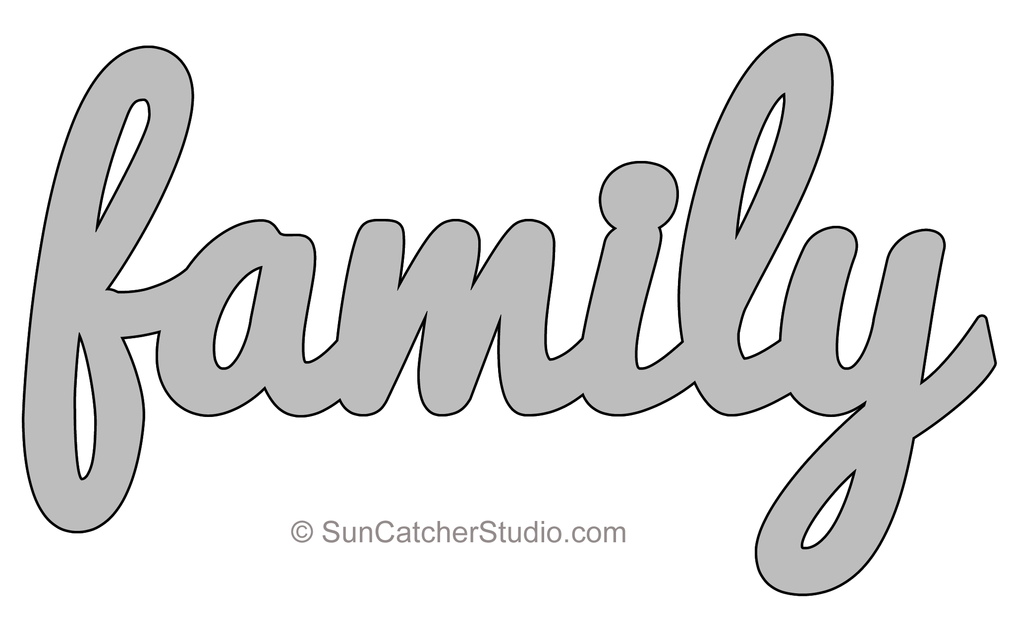 Word Art Patterns Templates Stencils FREE Printable Designs family tree template printable clip art familytreetemplateprintableclipart Free Script Word Art Printable Patterns Templates Stencils For The Scroll Saw Band Saw And Other Projects