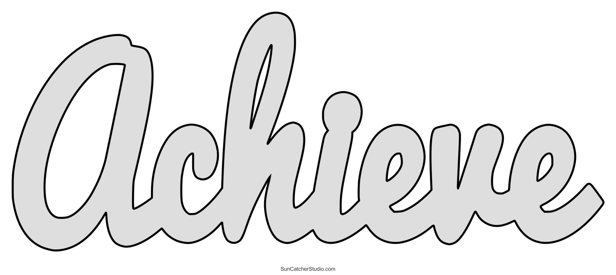 Word Art Patterns Templates Stencils FREE Printable Designs Free Printables Monograms Design Tools Patterns DIY Projects