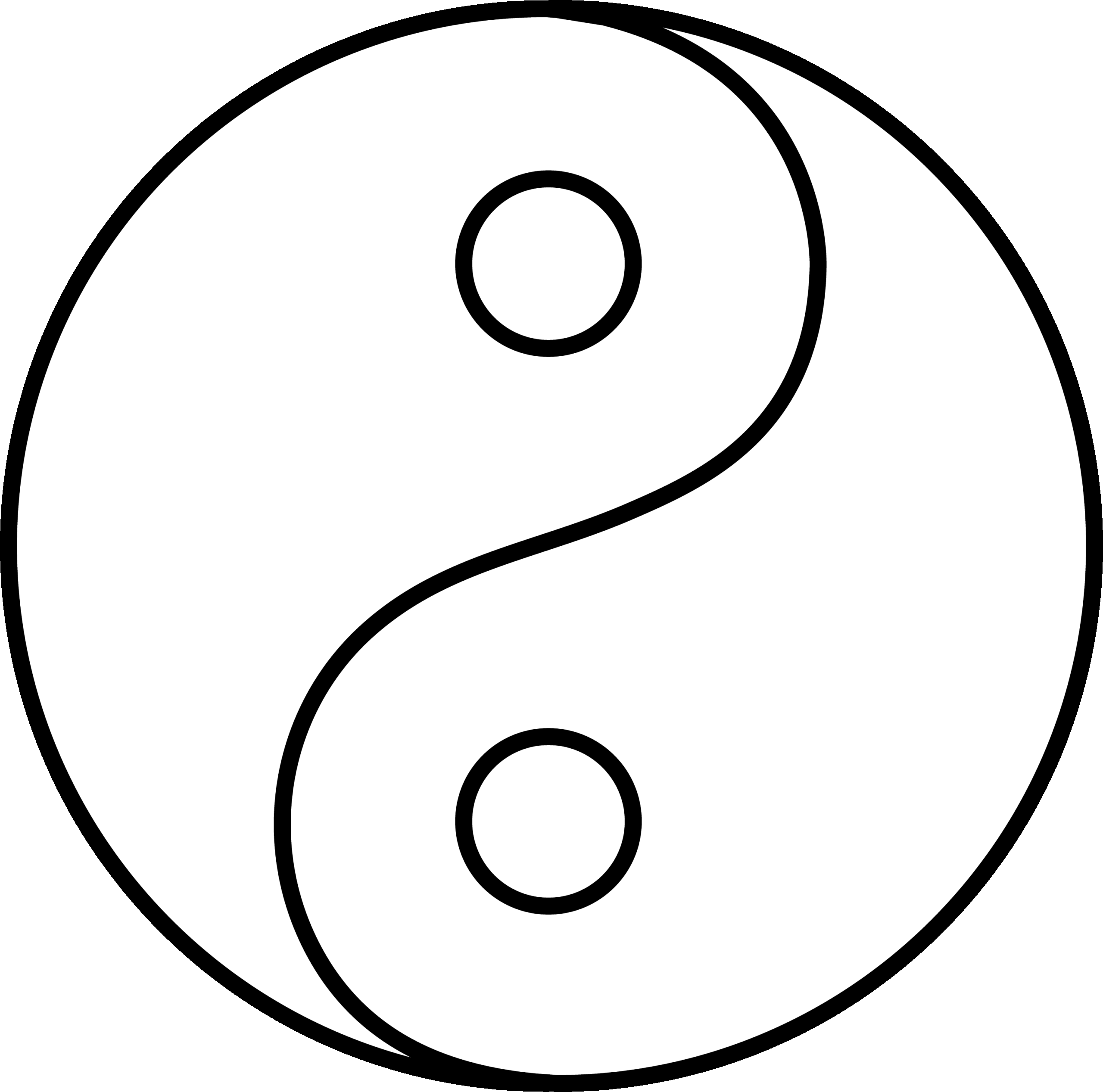 Yin Yang Stencil